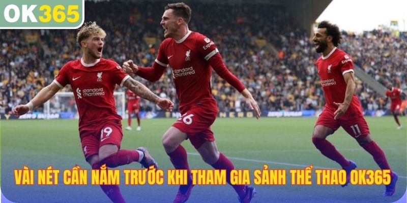 Vài nét cần nắm trước khi tham gia sảnh Thể Thao OK365